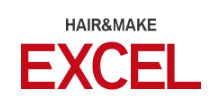 HAIR＆MAKE　EXCEL  